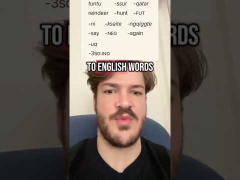 This word is a whole SENTENCE? #linguistics #language #languagelearning