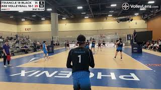 Triangle 18 Black vs 630 Volleyball 18-1, Quarterfinal
