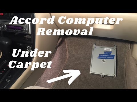 94-97 Honda Accord Computer Removal: ECU/TCU
