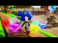 Sonic Forces Speed Battle Sonic Transformation Trailer