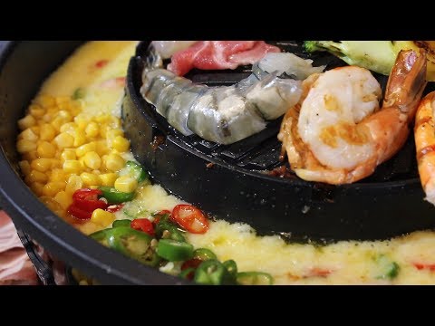 Cheesy Hot Pot mit dem TomYang BBQ - Original Thai Grill & Hot Pot