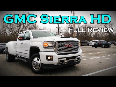 2017 GMC Sierra 2500HD / 3500HD: Full Review | SLE, SLT, Denali & Duramax Diesel