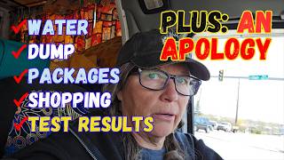Travel Day Reality: Solo RVer Running Errands, Dumping Tanks, and More