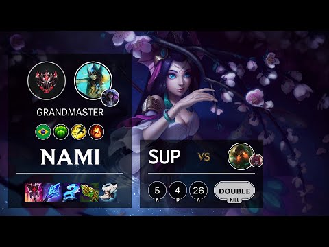 Nami Support vs Nautilus - BR Grandmaster Patch 11.6