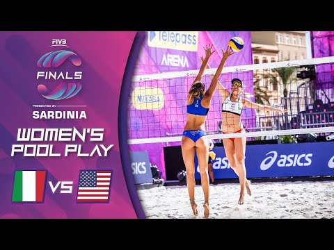 Menegatti/Gottardi vs Alix/April - Full Pool Play Match | World Tour Finals 2021