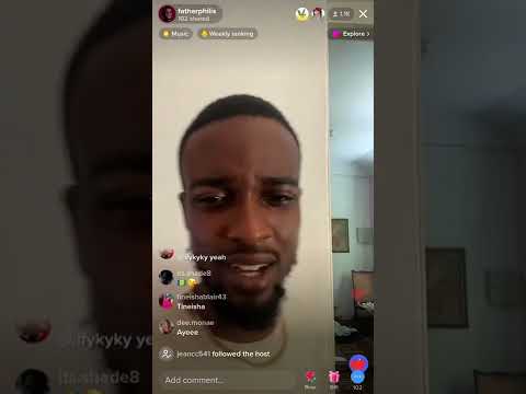 Father phillis freestyle on live #carribbean #livestream