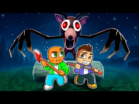 Sobrevivimos 99 NOCHES en el BOSQUE en Roblox!