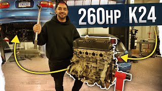 How to build a Budget 260hp K Series Engine!
