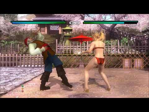 Dead or Alive 5, Brad Wong, All Holds & Throws Compilation