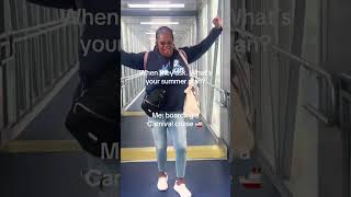 How I feel when I board a cruise 🚢. #carnival #cruisevibe #cruiselife #familyvacation #fun #kids