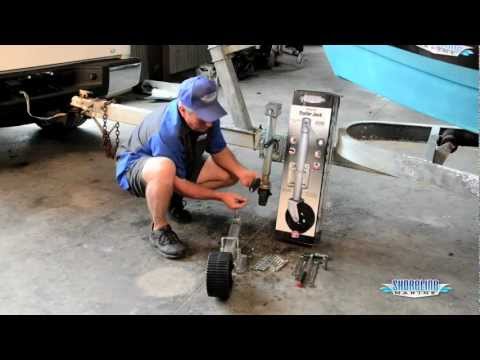 How to Mount a Swing-up Trailer Jack