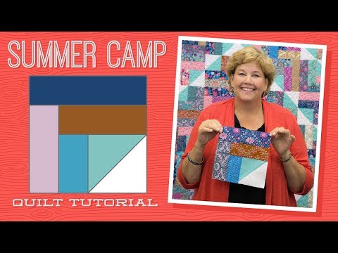 Machen Sie mit Jenny Doan von Missouri Star eine Sommercamp-Steppdecke! (Video-Tutorial)