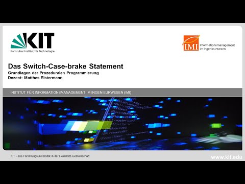 Anfängerkurs Programmieren JAVA - 10 Switch Case