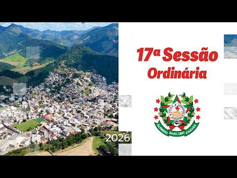 17ª Sessão Ordinária  |  13.05.26 Câmara Municipal de Alfredo Chaves / ES