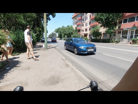 pe bicicleta prin #Timisoara 14 (biciclistu`de alee`)