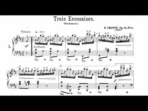 Ecossaises Op. 72 Piano Video