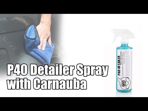 P40 Detailer Spray with Carnauba - Chemical Guys Car Care