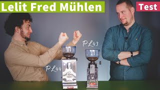 Lelit Fred Espressomühlen - PL44 und PL43 im Test