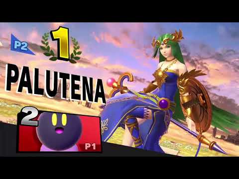 Super Smash Bros Ultimate Arenas- (Me)Palutena/Mario Vs Kirby/Cloud