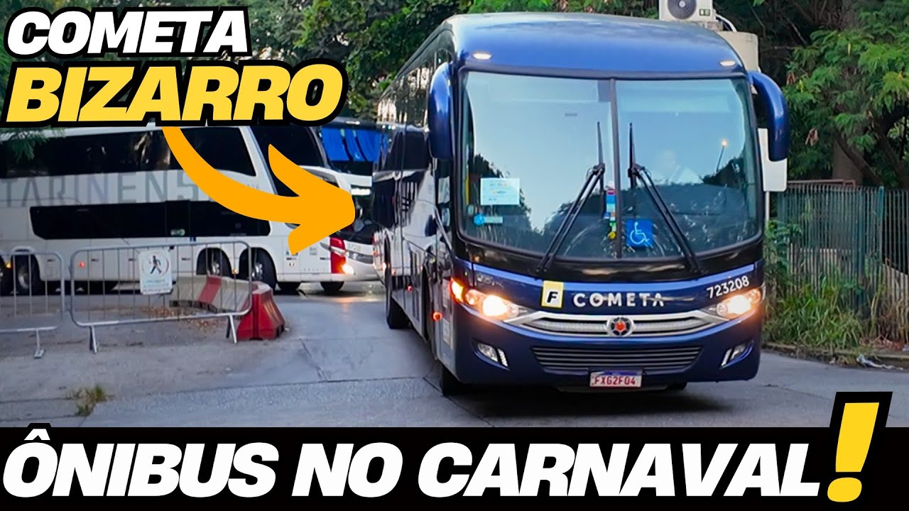 A BUS SHOW DURING CARNIVAL MOVEMENT AT THE TIETÊ BUS STATION | [PART 01]