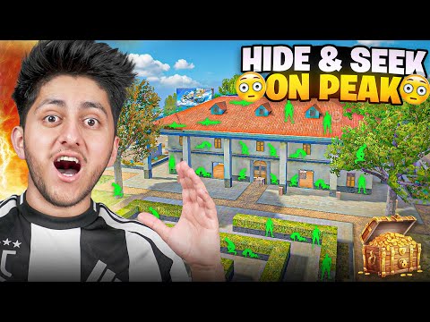 Hide And Seek On Peak 😂 Finding 30 Noobs Chor Police 👮‍♀️- Garena Free Fire