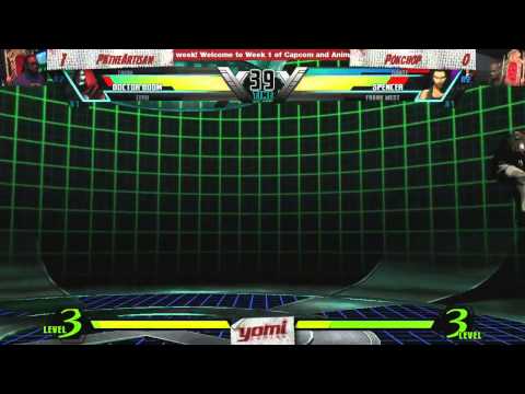 Loser's Finals: PKtheArtisan vs. Pokchop - Ultimate Marvel vs. Capcom 3; Capcom/Anime Week 1