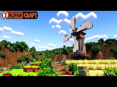 Mind-Blowing Windmill Build & Farming! AlphaCraft SMP S5 E9