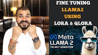 Download the video "Steps By Step Tutorial To Fine Tune LLAMA 2 With Custom Dataset Using LoRA And QLoRA Techniques"