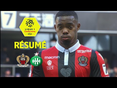 OGC Nice - AS Saint-Etienne (1-0)  - Résumé - (OGCN - ASSE) / 2017-18