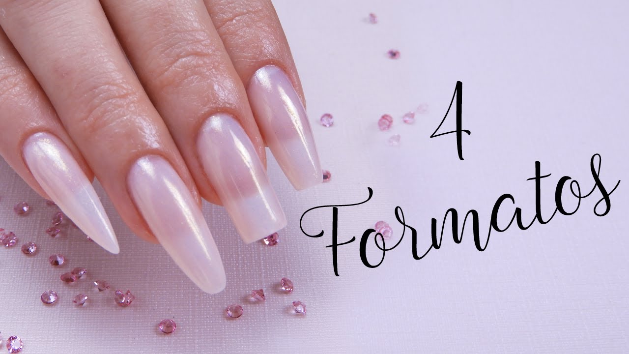 Aprenda 4 Formatos De Unha: Bailarina, Almond, Stiletto e Quadrada