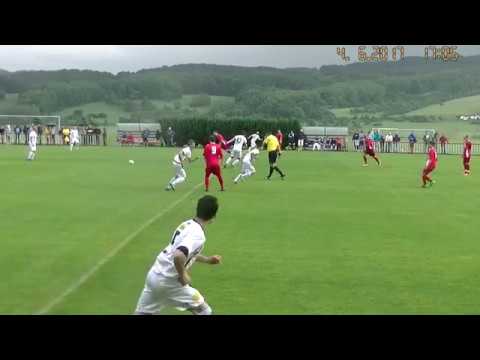FK Jiskra Modrá - FK Jílové 1. poločas 1/3