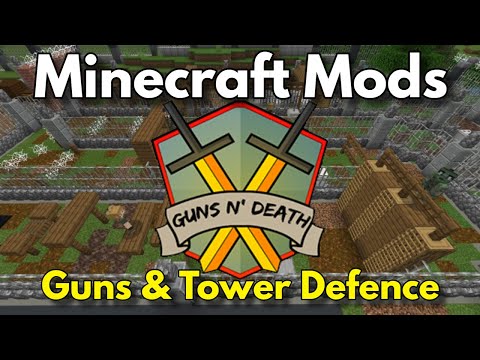 Minecraft Modpacks: Tower Defense & Guns! (Guns N' Death)