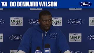 Dennard Wilson on the State of the Defense | New York Giants