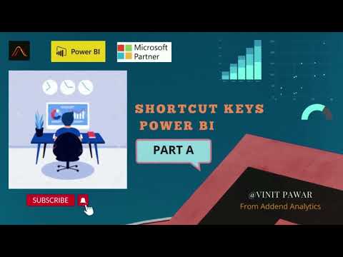 Shortcut Key in Power BI  -  Part A  | By-Vinit Pawar |