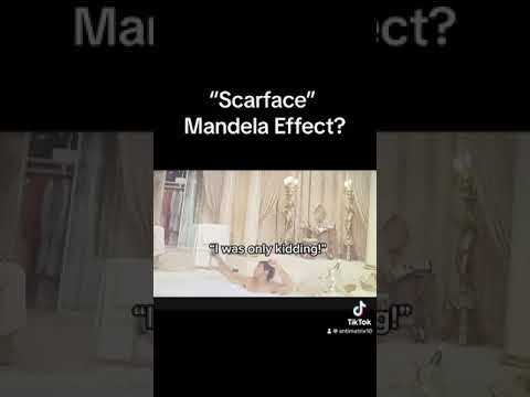 Is this another Mandela effect? Scarface “another Quaalude and she’ll love me in the morning!”