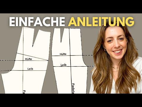 Pants that fit - How to draw a basic pair of pants yourself