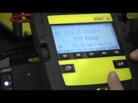 Esab Suvirinimo viela OK AristoRod 12.50, 1.2mm 18kg video