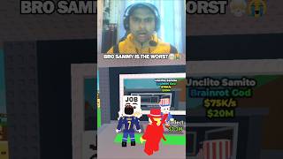 Download lagu BRO SAMMY IS THE WORST💀😭 #roblox #stealabrainrot mp3