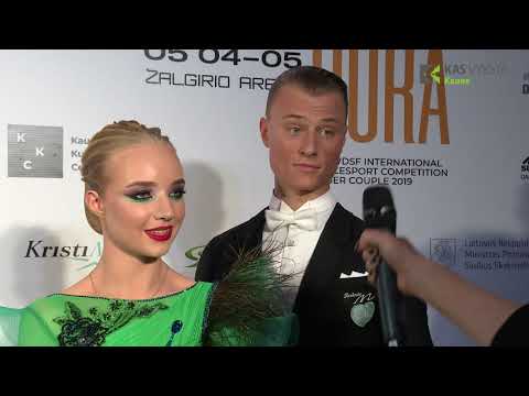 Interview K. Burneikis - I. Šekaitė, LTU | WDSF Youth ST Winners (Amber Couple 2019)