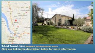 3-bed Townhouse for Sale in Montendre, Poitou Charentes, France on frenchlife.biz
