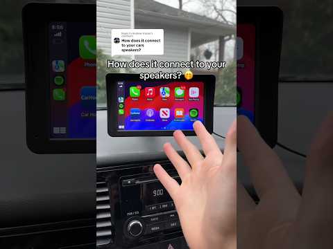 part 1 | how to connect the Drivemate to your speakers 🔊 #applecarplay #speakers #radio