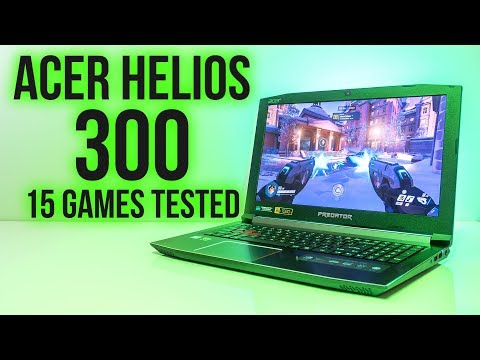 Acer Helios 300 2018 Gaming Benchmarks - 15 Games Tested!