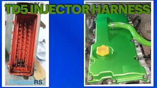 Land Rover Discovery 2 TD5 injector loom replacement. oil in ECU? poor running? Defender. How To.