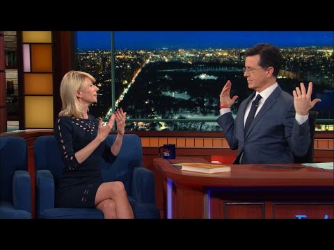 Amy Cuddy Helps Stephen Strike Some Power Poses