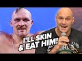 TYSON FURY PROMISES TO SKIN & EAT USYK AFTER CHISORA TKO AT FURY CHISORA 3 POST FIGHT PRESSER