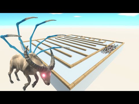 All Unit Escape From Alien Water Buffalo - Last Survivor - Animal Revolt Battle Simulator