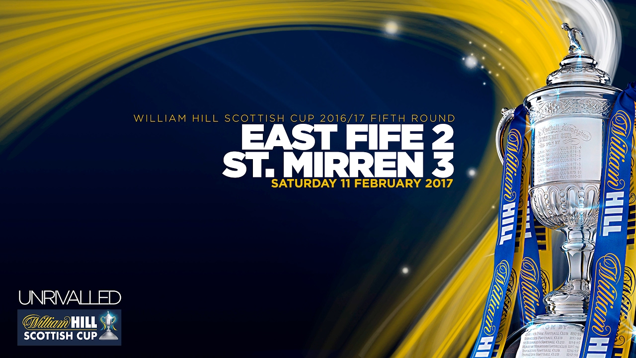 FC East Fife Methil 2-3 FC Saint Mirren Paisley 