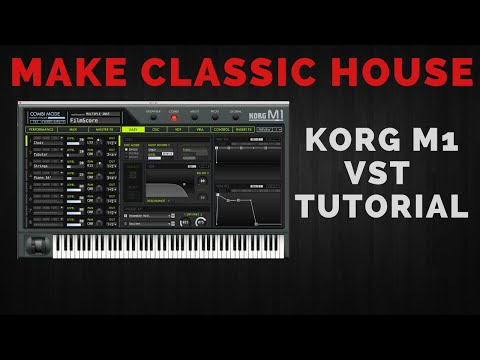 Korg M1 Vst Classic & Deep House Tutorial