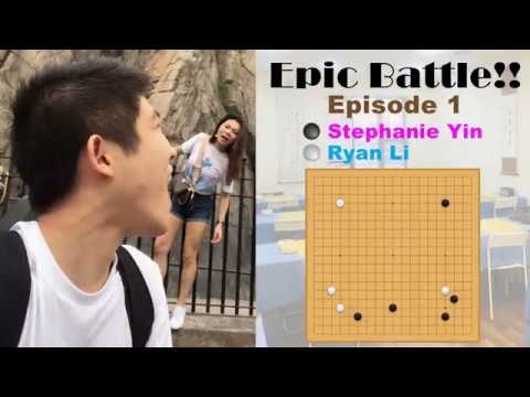 Epic Battle Game 1: Stephanie vs Ryan