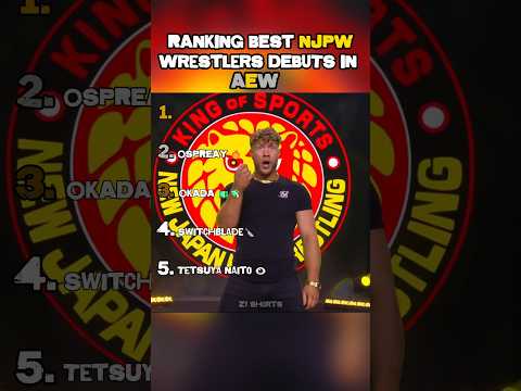 NJPW wrestlers debut in AEW #shorts